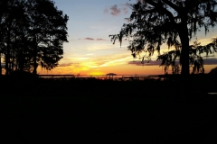 Sunset at Trails End Fishing Resort