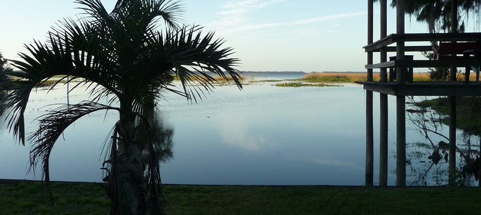 View of  Lake Istokpoga from Trails End Fishing Resort
